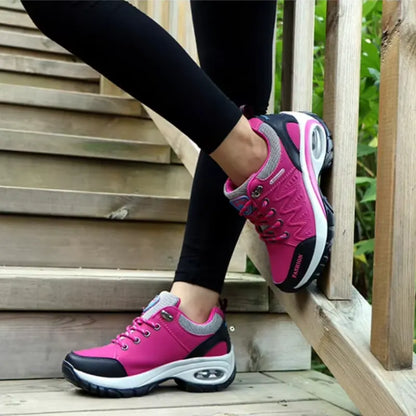 Thick Sole Wedge Sneakers for Women – Stylish & Comfortable