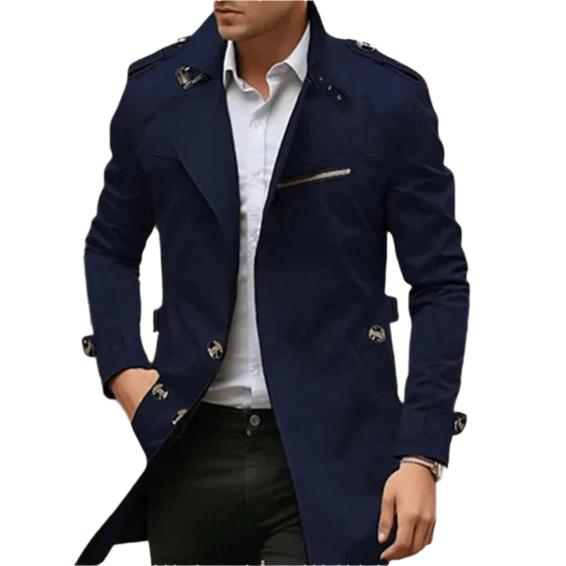 Trench-Coat Homme – Imperméable et Élégant 4