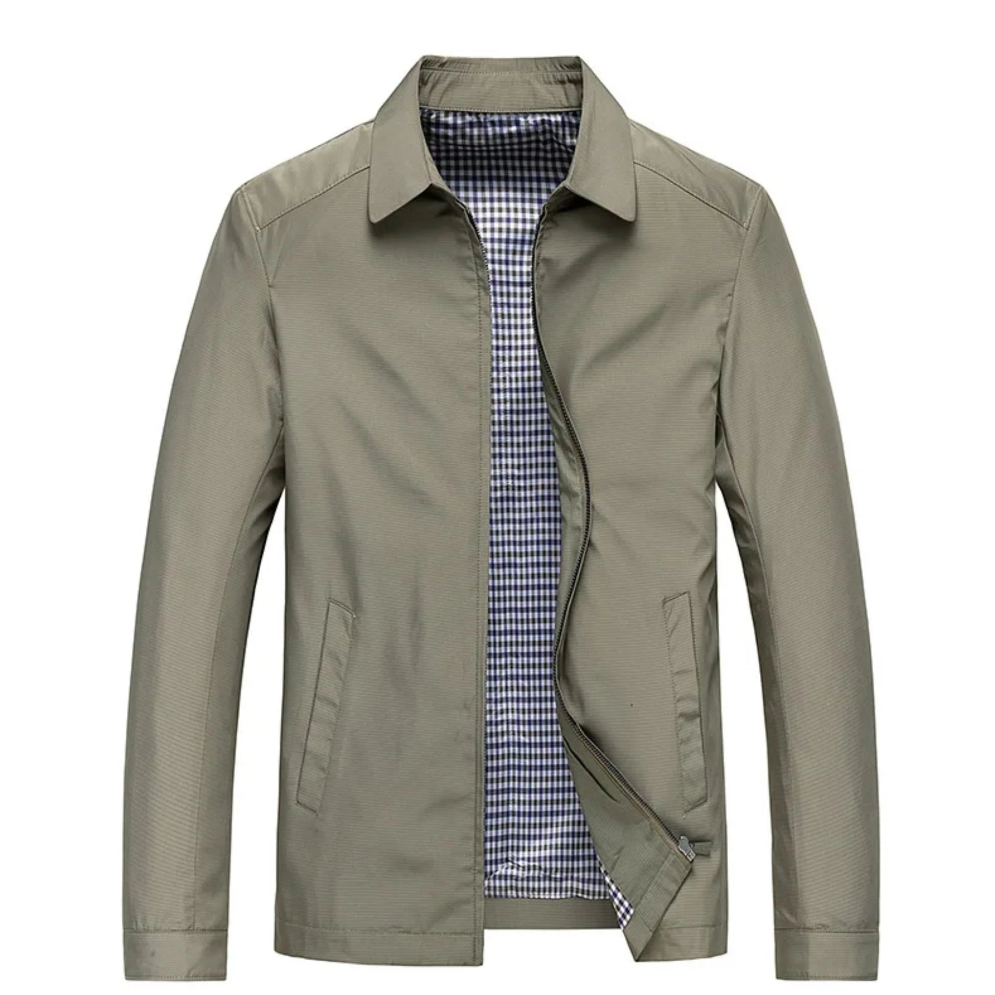 Trench Classique Homme – Imperméable Noir– Élégant et Confortable