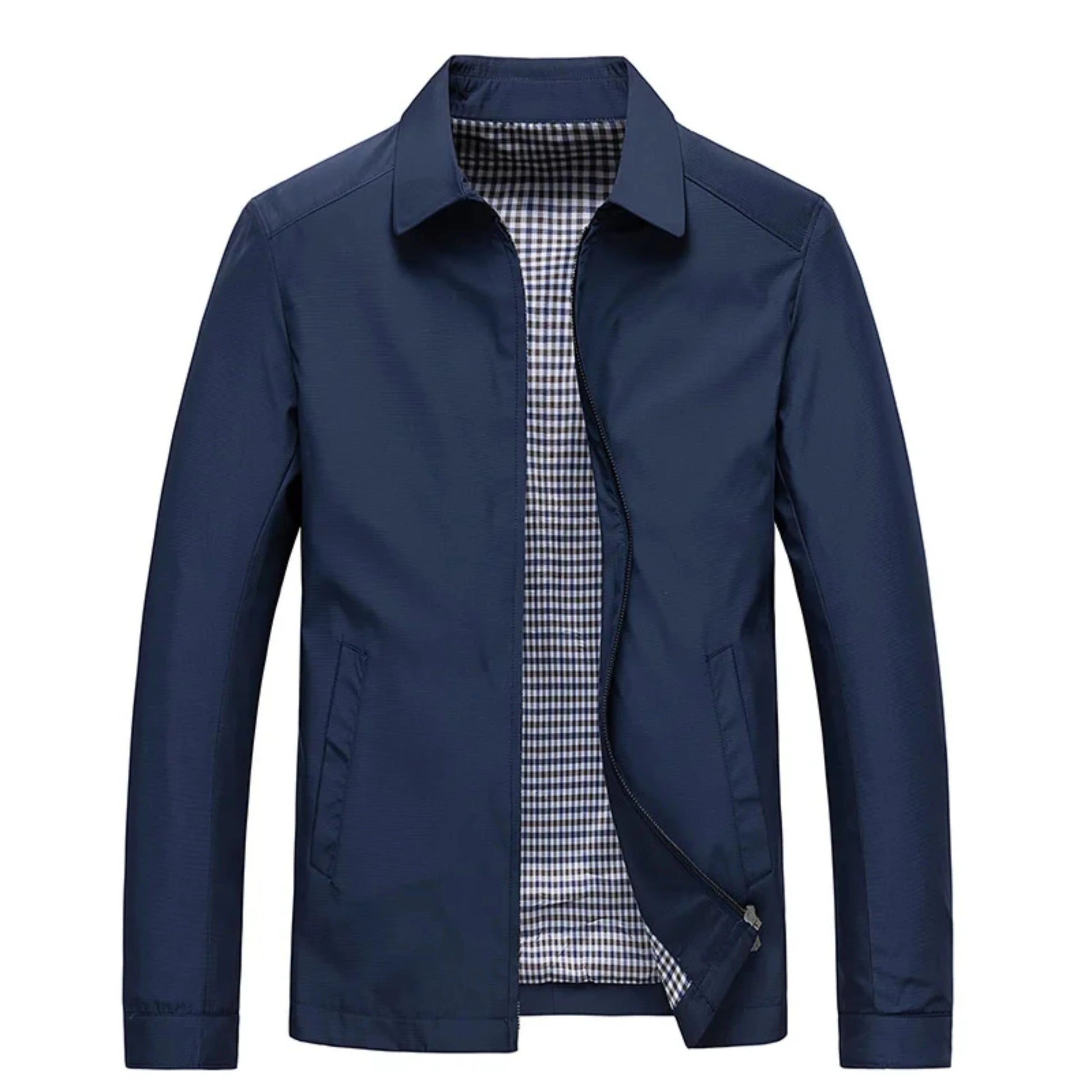Trench Classique Homme – Imperméable Noir– Élégant et Confortable