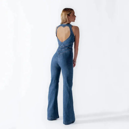 Trendy Denim Jumpsuit for Women – Stylish & Comfortable 2
