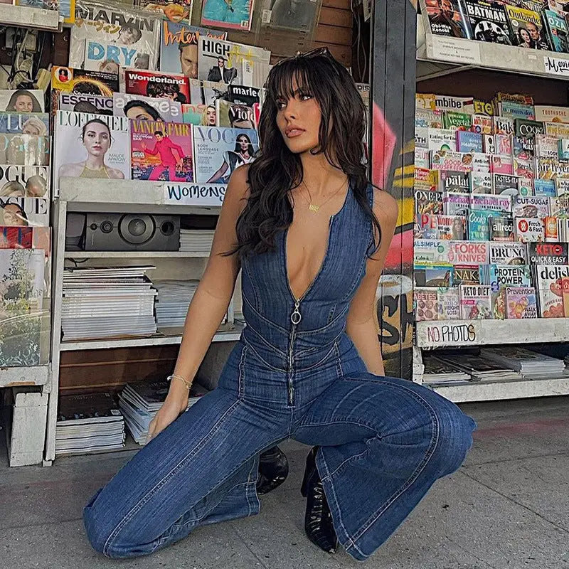 Trendy Denim Jumpsuit for Women – Stylish & Comfortable 7