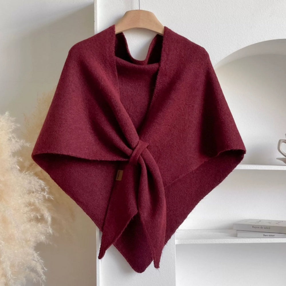 Triangle Soft Poncho Shawl Cape Caliboot
