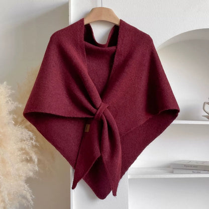 Triangle Soft Poncho Shawl Cape Caliboot