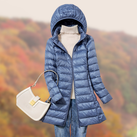 Ultralight Hooded Jacket for Women – Stylish & Versatile Outerwear 0
