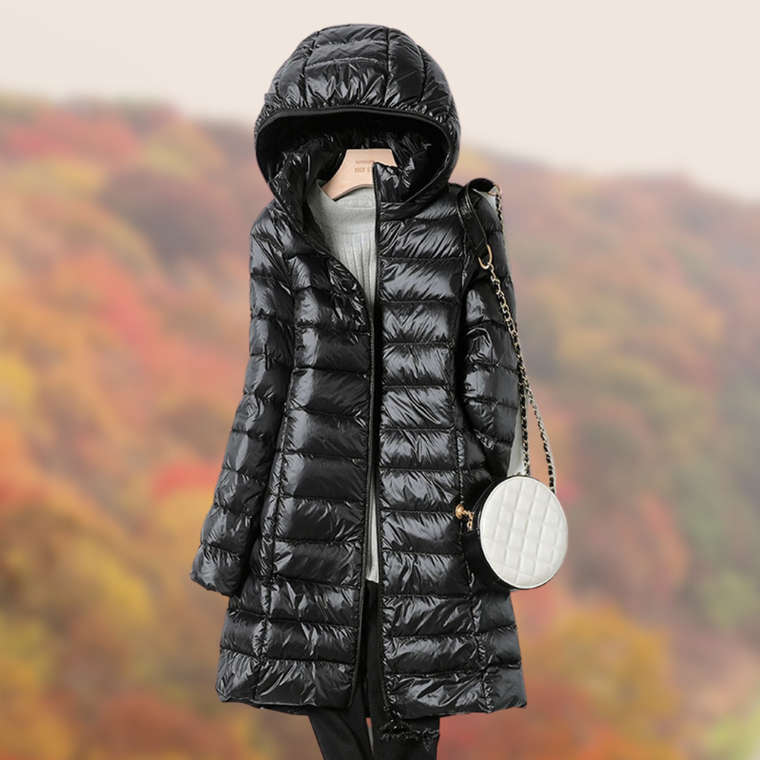 Ultralight Hooded Jacket for Women – Stylish & Versatile Outerwear 1