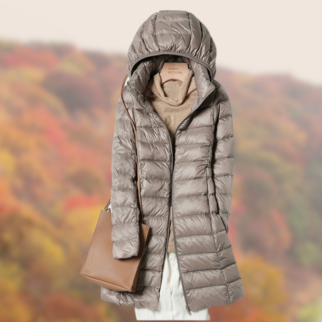 Ultralight Hooded Jacket for Women – Stylish & Versatile Outerwear 2