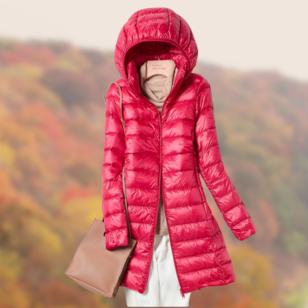 Ultralight Hooded Jacket for Women – Stylish & Versatile Outerwear 4