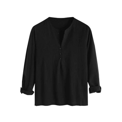 Oli - Chemise Henley Décontractée pour Hommes – Stylée & Confortable