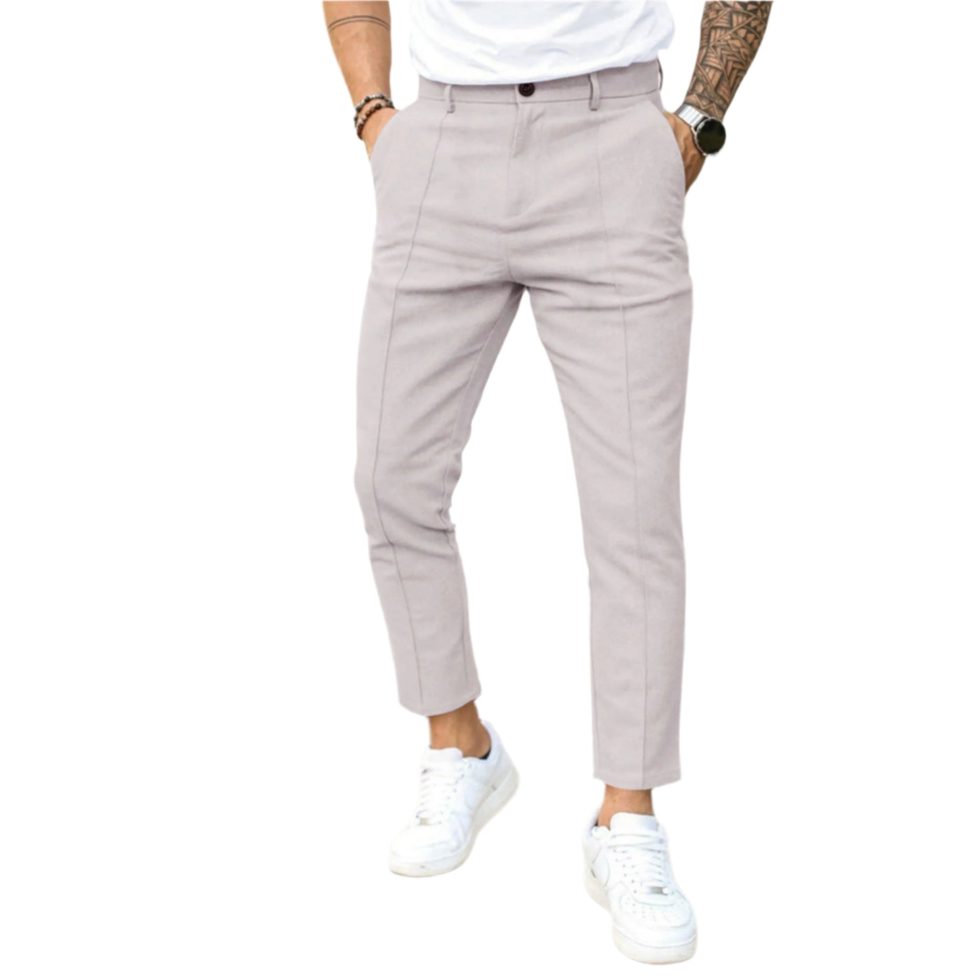 Urban Style – Pantalon Chino Homme – Confort Léger et Polyvalent 1