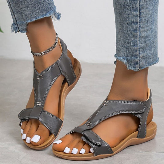 Velcro Strap Platform Sandals for Women – Stylish & Comfortable