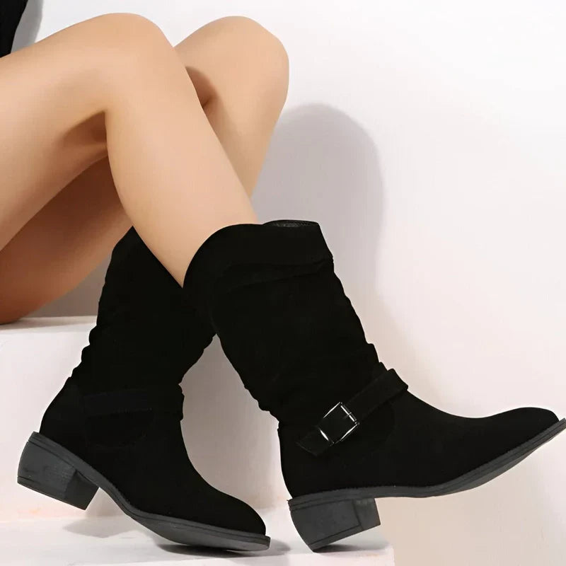 Velvet Ankle Boots for Women – Stylish & Versatile