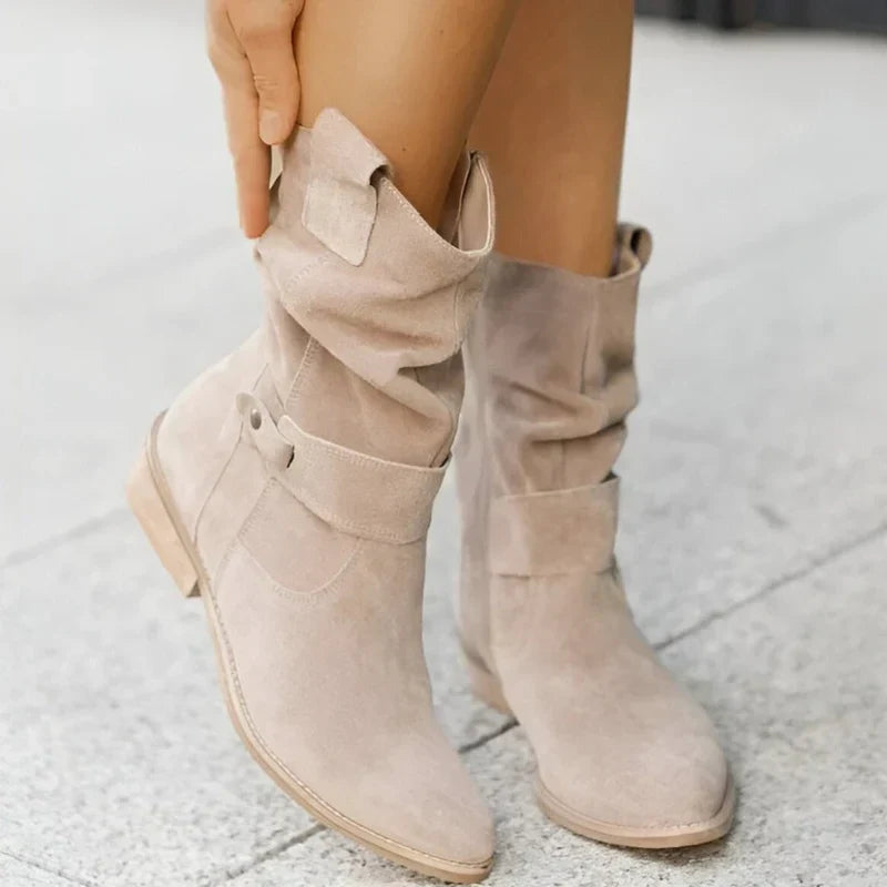 Velvet Ankle Boots for Women – Stylish & Versatile