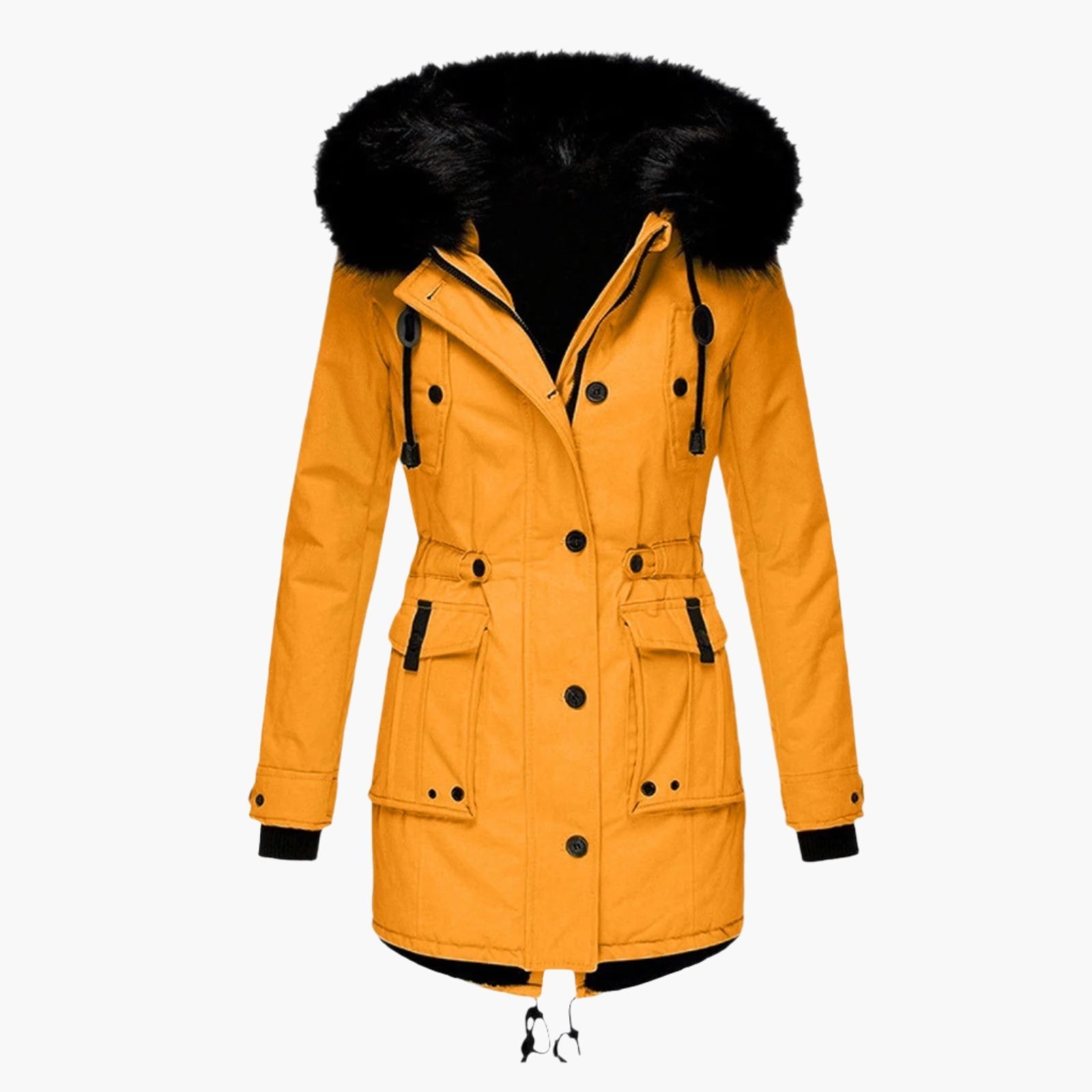 Charlotte | Women’s Warm Hooded Winter Coat Caliboot