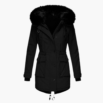 Charlotte | Women’s Warm Hooded Winter Coat Caliboot