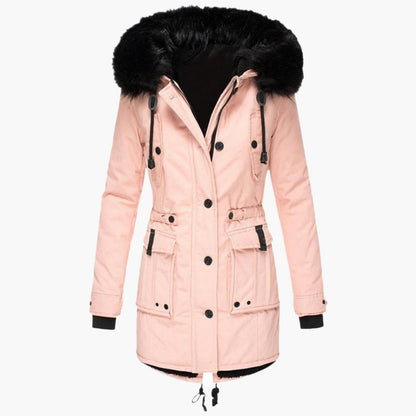 Charlotte | Women’s Warm Hooded Winter Coat Caliboot