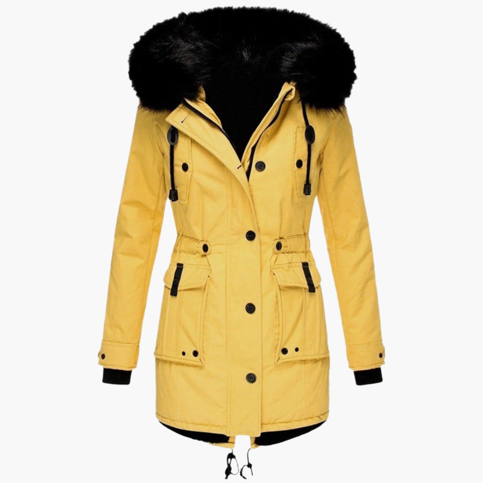 Charlotte | Women’s Warm Hooded Winter Coat Caliboot