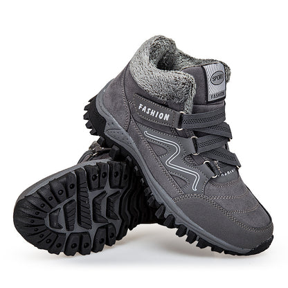 Warm Velvet Outdoor Shoes for Women – Stylish & Comfortable for Winter