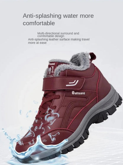 Waterproof Ankle Snow Boots for Women – Cozy & Stylish Comfort