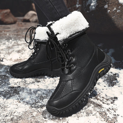 Waterproof Fleece Boots for Women – Stylish & Cozy