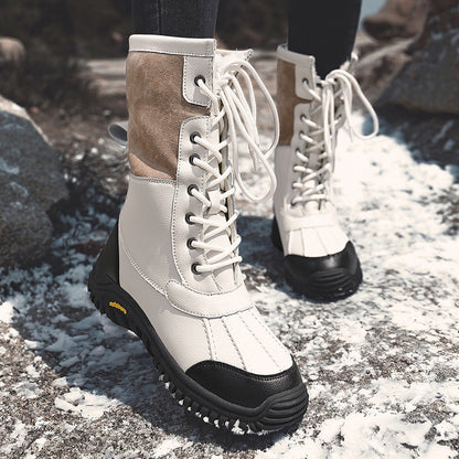 Waterproof Fleece Boots for Women – Stylish & Cozy