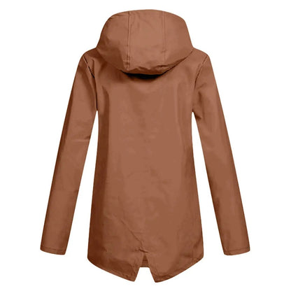 Waterproof Long Jacket for Women – Stylish & Functional-Caliboot