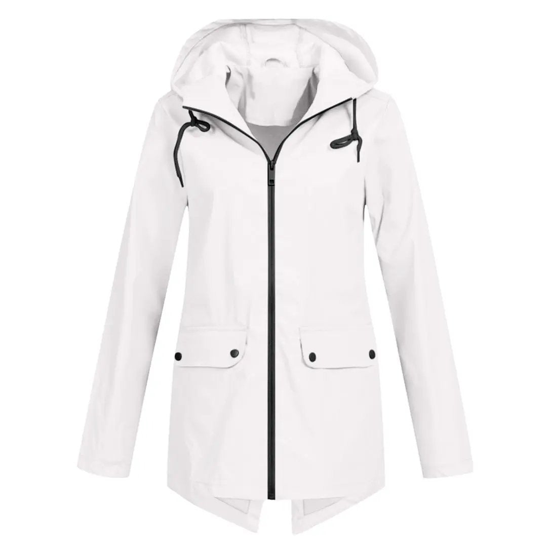 Waterproof Long Jacket for Women – Stylish & Functional-Caliboot