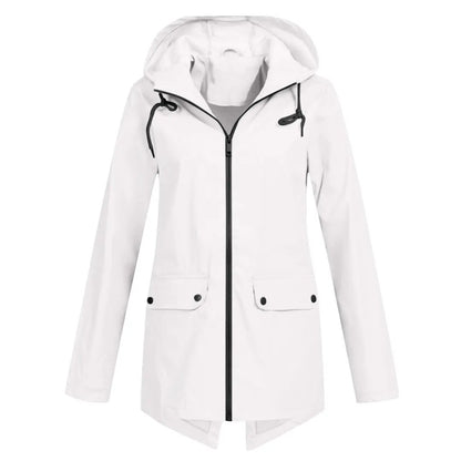 Waterproof Long Jacket for Women – Stylish & Functional-Caliboot