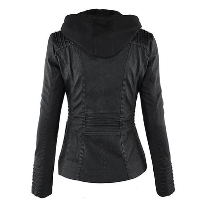 Weatherproof Leather Jacket for Women – Stylish & Functional Design 5