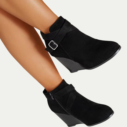 Wedge Ankle Boots for Women – Stylish & Comfortable for Winter