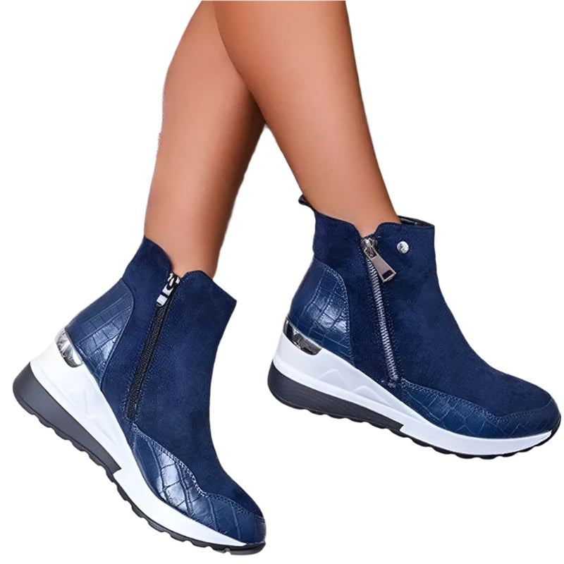 Wedge Heel Winter Boots for Women – Stylish & Cozy Comfort
