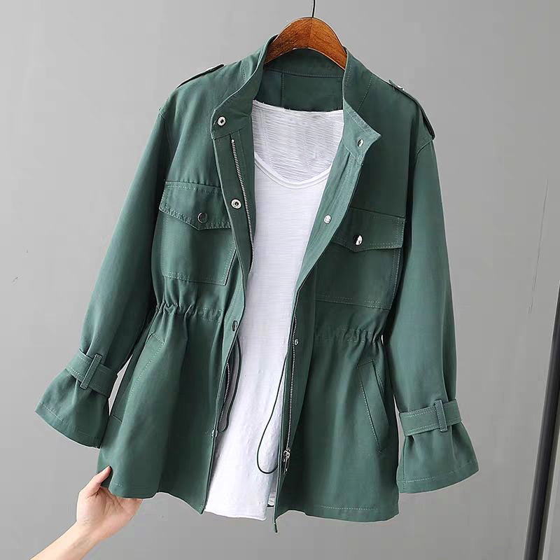 Wind-Resistant Women's Jacket – Stylish & Flattering Fit for Autumn 2