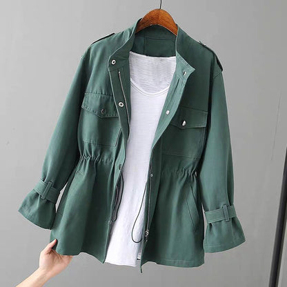 Wind-Resistant Women's Jacket – Stylish & Flattering Fit for Autumn 2