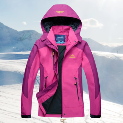 Wind & Water-Resistant Outdoor Jacket for Women – Stylish & Functional-Caliboot