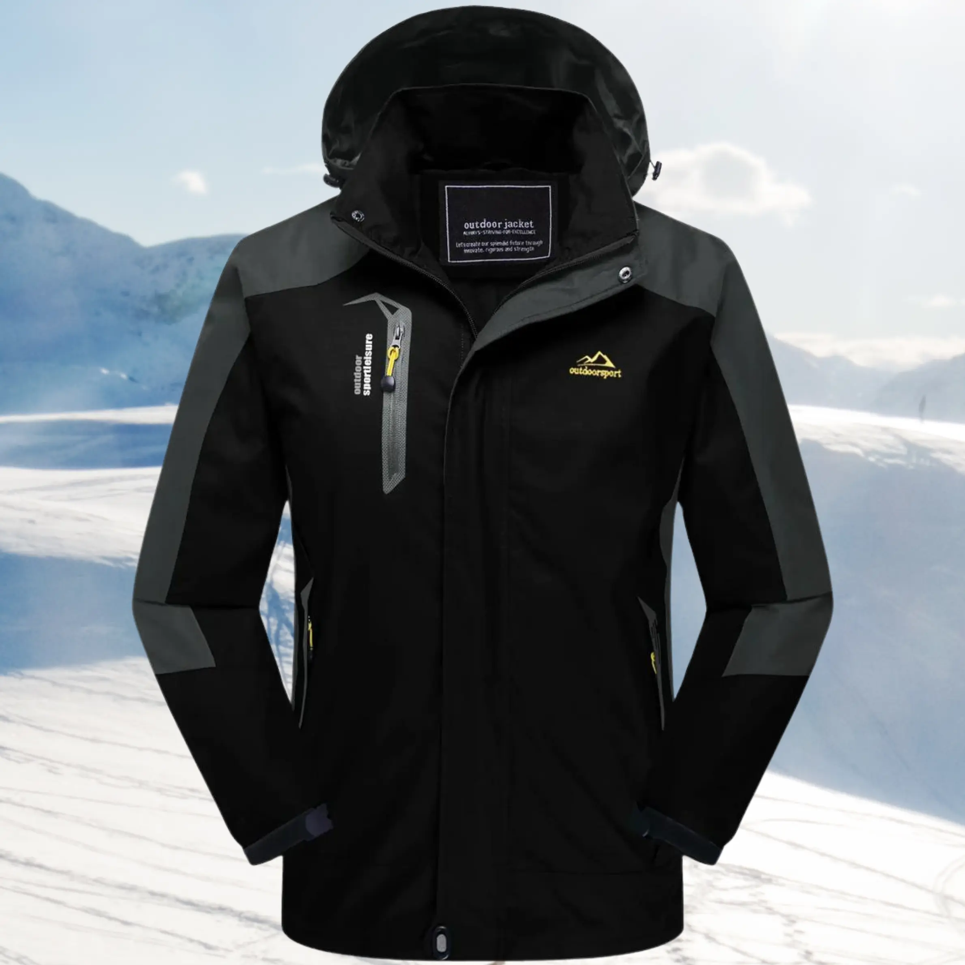 Wind & Water-Resistant Outdoor Jacket for Women – Stylish & Functional-Caliboot