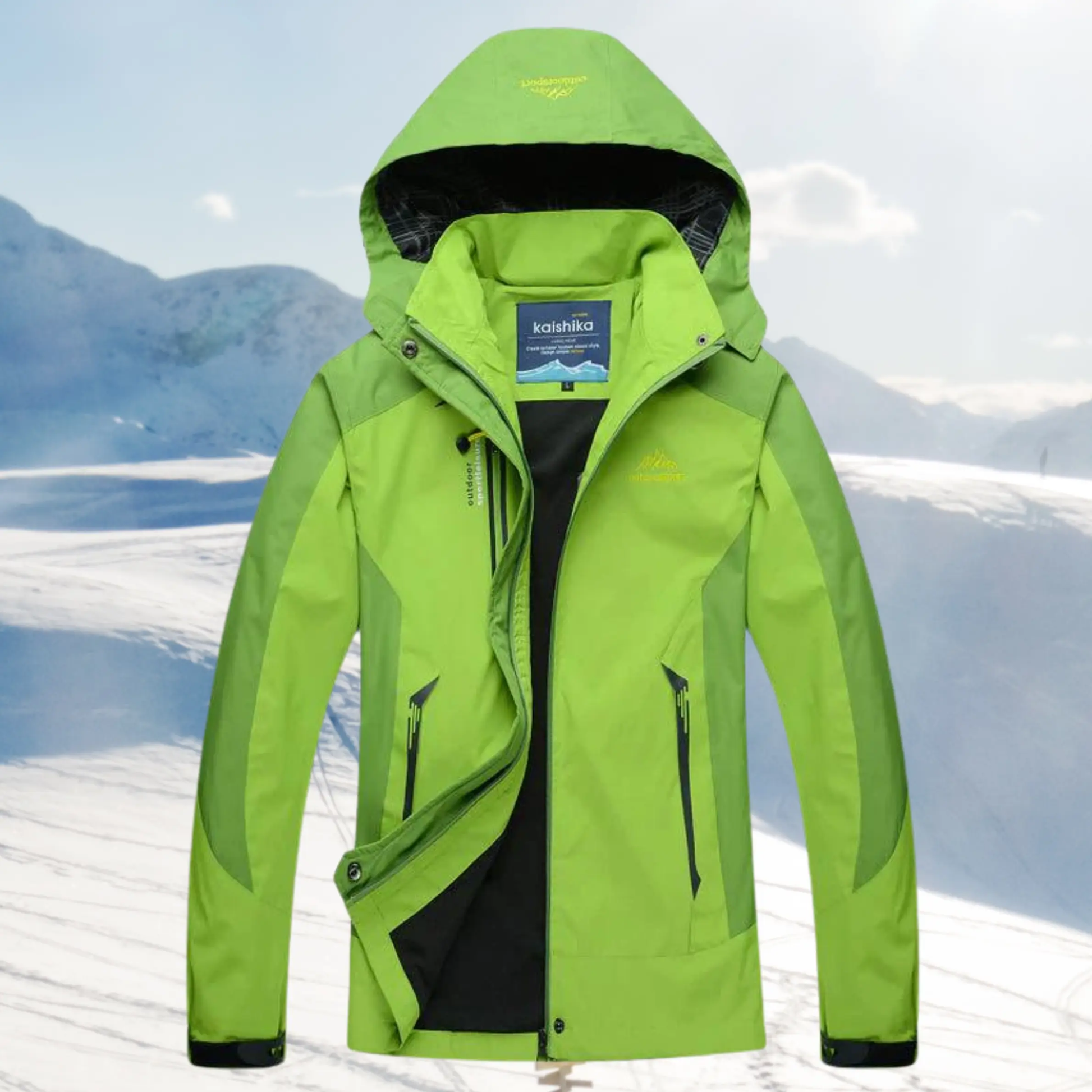 Wind & Water-Resistant Outdoor Jacket for Women – Stylish & Functional-Caliboot