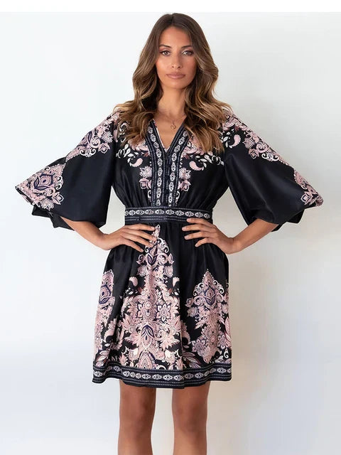 Inès – Robe Romantique Vintage pour Femmes – Féminine & Envoûtante