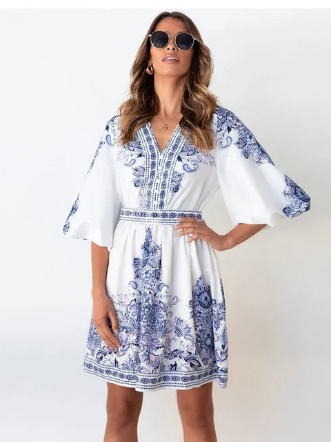 Inès – Robe Romantique Vintage pour Femmes – Féminine & Envoûtante