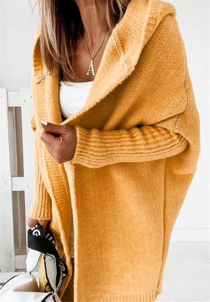 Oversized Hooded Cardigan for Women – Cozy & Effortless Style Caliboot