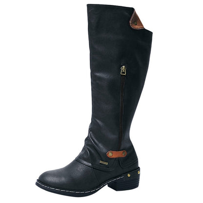 Zip-Up Ankle Boots for Women – Chic & Comfortable Style