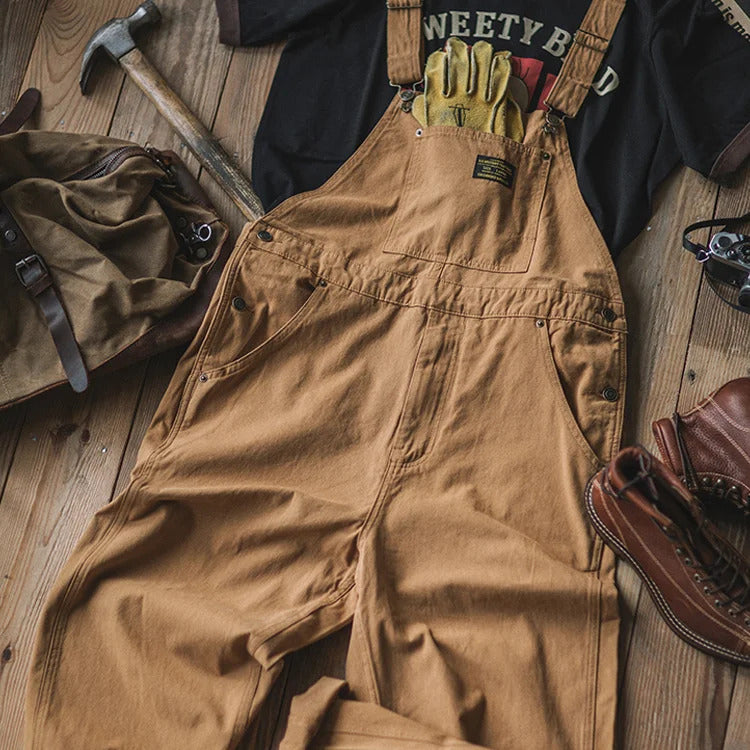 Unisex overall made from vintage-style canvas Caliboot