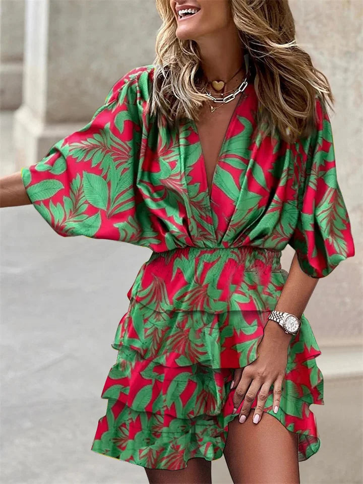 Myriam – Robe Imprimée pour Femmes – Tendance & Fluide