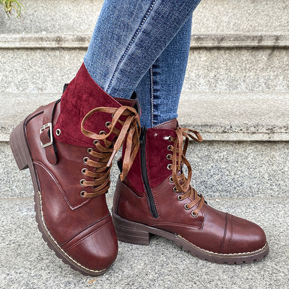 Bottes à la Mode Lacées