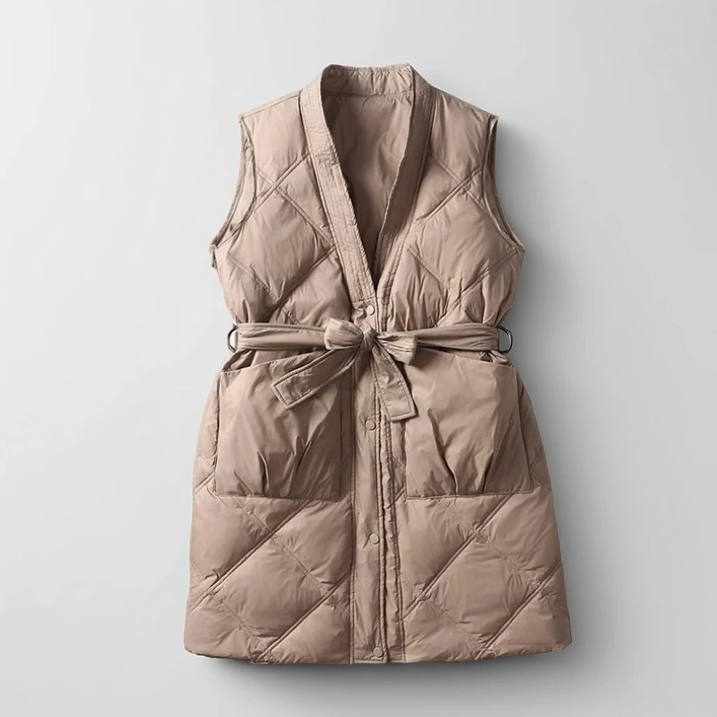 LAURA QUILTED VEST Caliboot