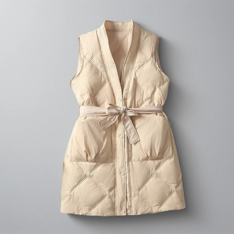 LAURA QUILTED VEST Caliboot