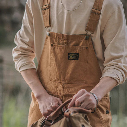 Unisex overall made from vintage-style canvas Caliboot