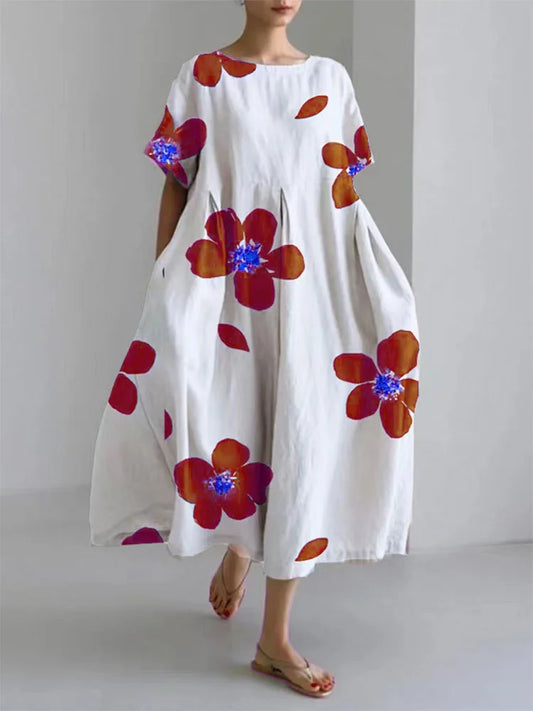 Nahia – Robe Décontractée pour Femmes – Confortable & Colorée