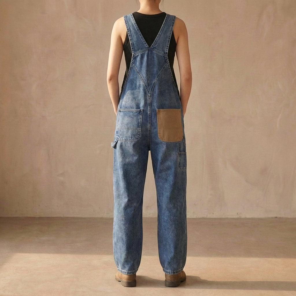 Relaxed Fit Full-Length Overalls – Durable Functional Workwear Caliboot
