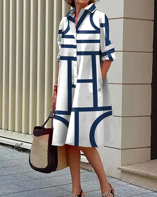 Stella – Robe Avec Poches pour Femmes – Pratique & Moderne