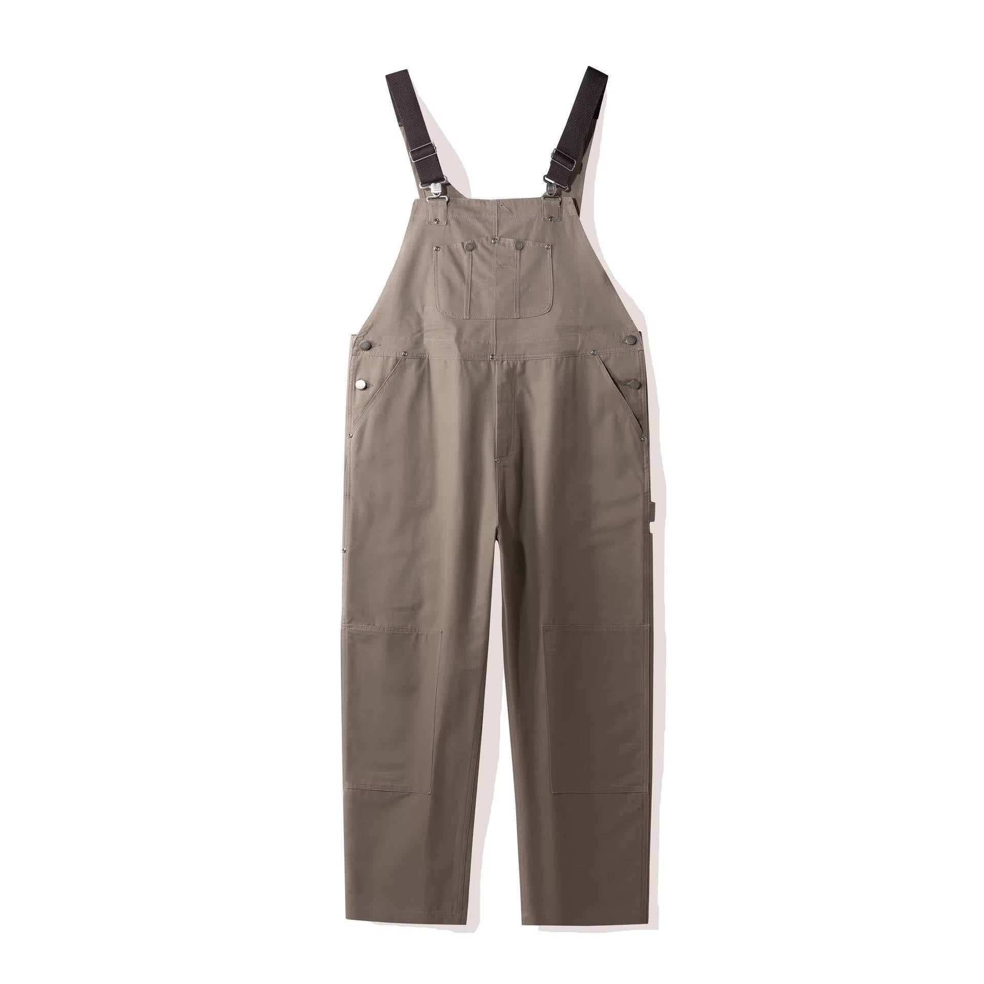 Women's Canvas Bib Overalls Duck Workwear Dungarees with Pockets Caliboot